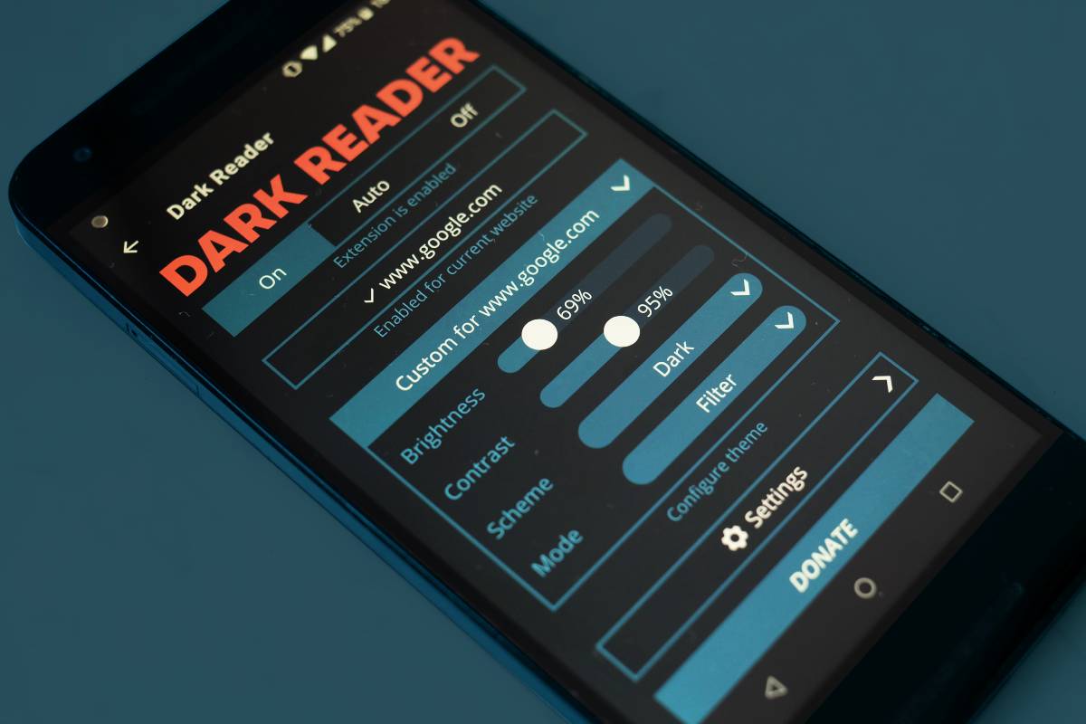 dark reader app