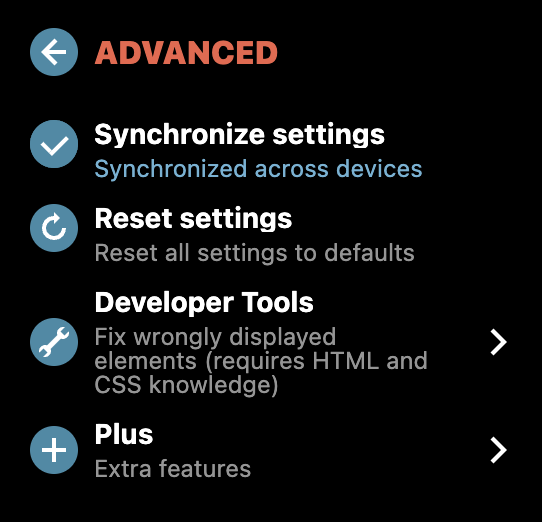 Advanced