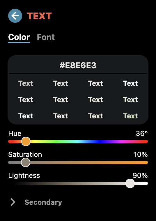 Customize your theme