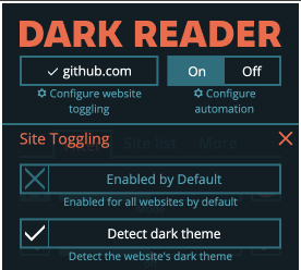 Detect Dark Theme