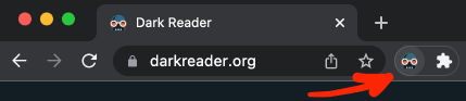 Dark Reader icon
